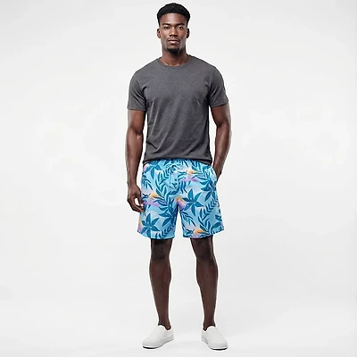 Burnside Men’s Palm Floral Volley Swim Shorts