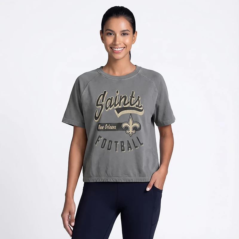 Outerstuff Women's New Orleans Saints Icebreaker Fashion Top