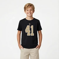 Nike Boys' New Orleans Saints Alvin Kamara Fuse Name and Number T-shirt
