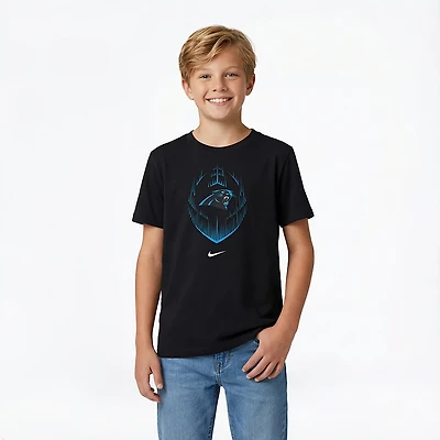 Nike Boys' 8-20 Panthers Legend Icon Short Sleeve T-shirt