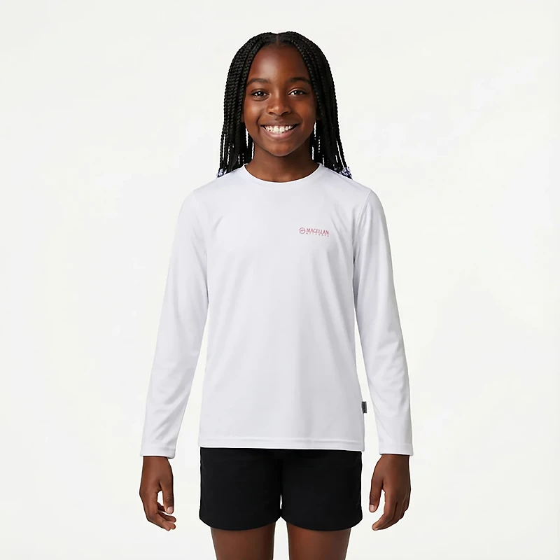 Magellan Outdoors Girls' Local State Louisiana Long Sleeve Graphic T-shirt