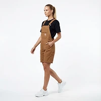 Carhartt Women's Rugged Flex Relaxed Fit Canvas Shortalls
