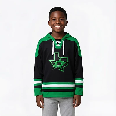 Outerstuff Boys' (4-7) Dallas Stars 3rd Pullover Hockey Hoodie