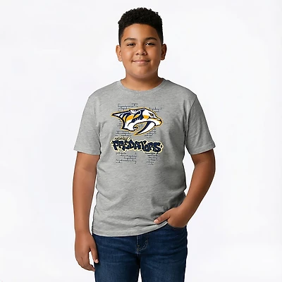 Outerstuff Youth Nashville Predators Graffiti T-shirt