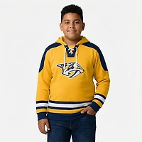 Outerstuff Youth Nashville Predators Home Pull Over Hockey Long Sleeve Hoodie