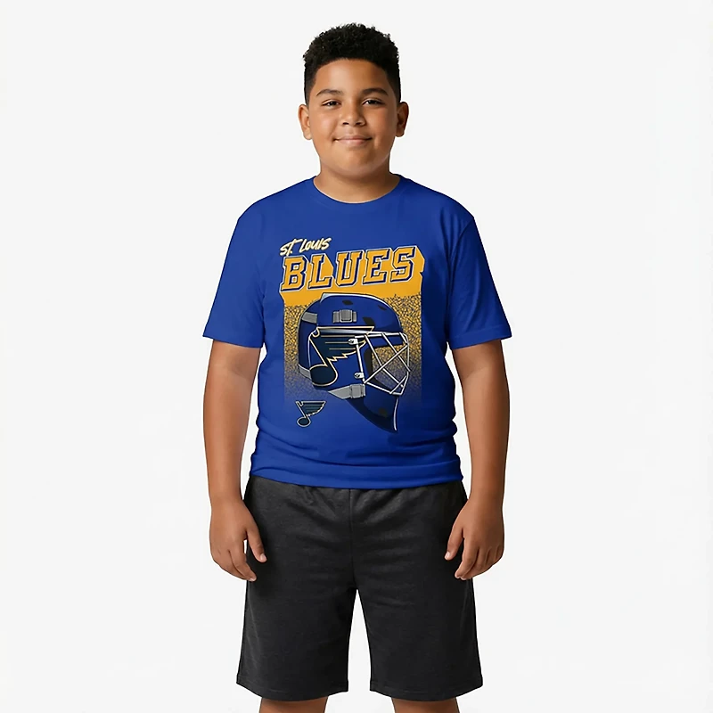 Outerstuff Boys' 4-7 St. Louis Blues Five Hole T-shirt