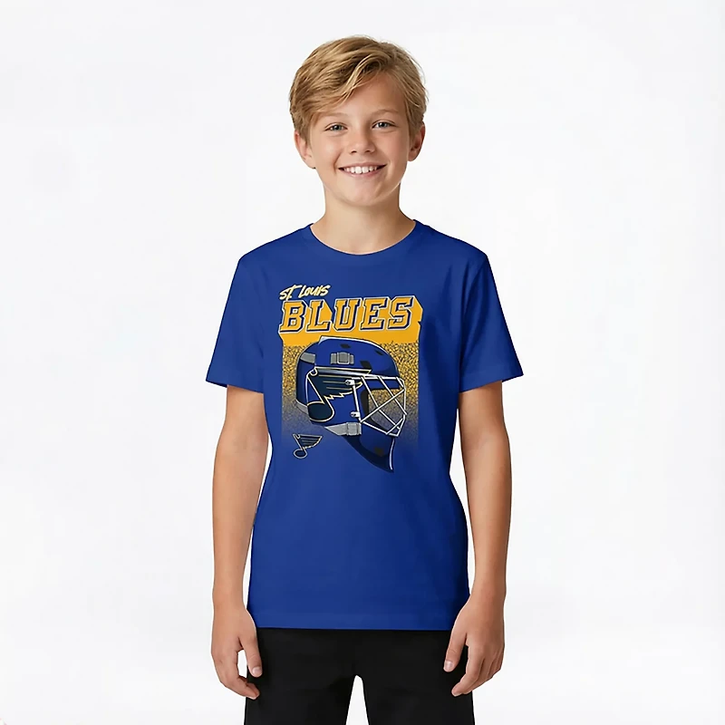 Outerstuff Kids' St. Louis Blues Five Hole Short Sleeve T-shirt