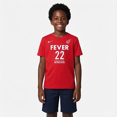 Nike Youth Indiana Fever WNBA Caitlin Clark Rebel Name & Number T-shirt