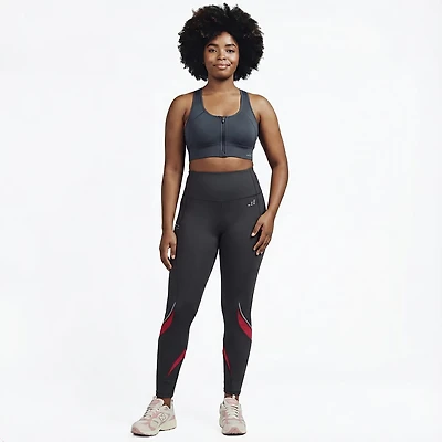 BCG Women's Run HI Mesh Pieced 7/8 Leggings