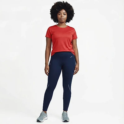 BCG Women's Run HI Mesh Pieced 7/8 Leggings