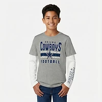 Outerstuff Boys' Cowboys Into the Mix 3-in-1 Combo T-shirt