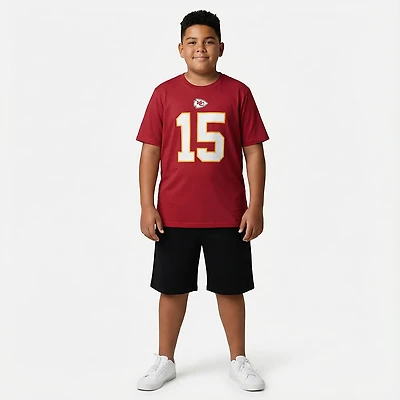 Nike Boys' 4-7 Chiefs Mahomes Fuse Name and Number SS Tee