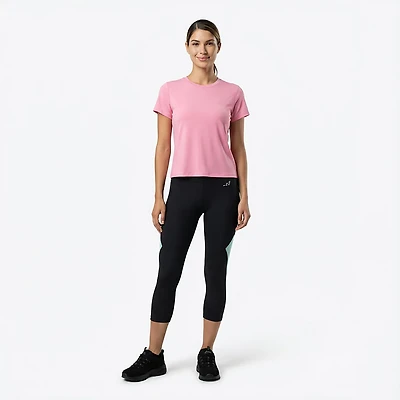 BCG Women's Color Block Crop Leggings