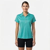 BCG Women's Tennis Textured Polo Shirt