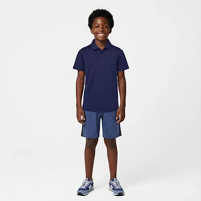 BCG Boys' Training Solid Short Sleeve Polo Shirt