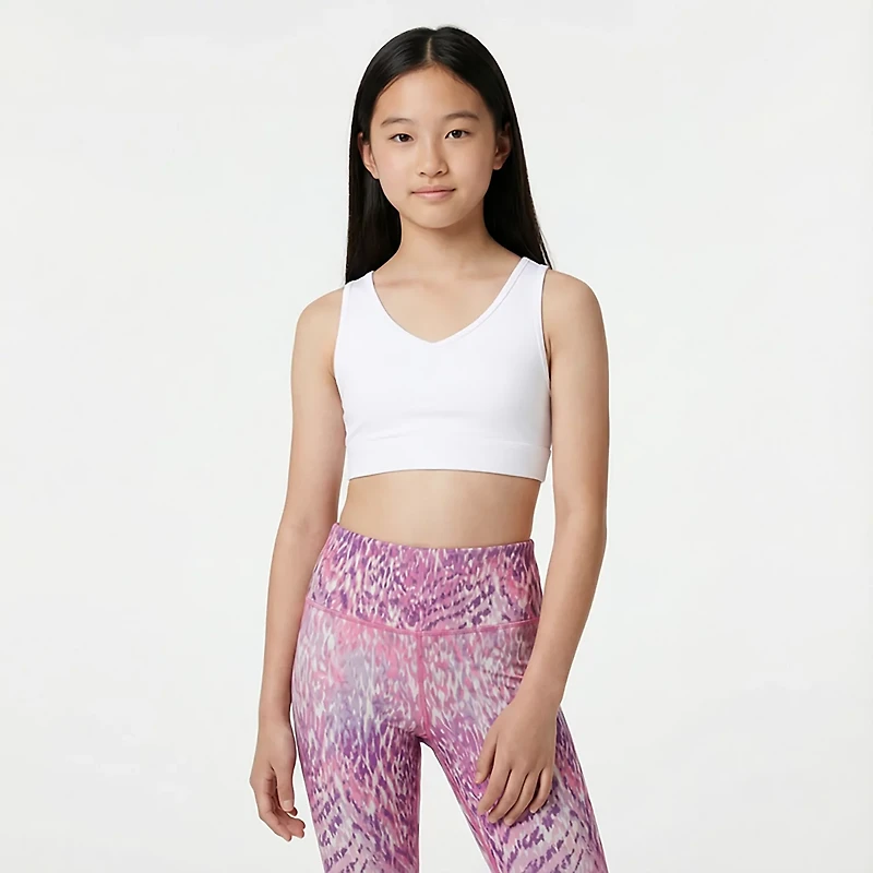 BCG Girls' Volley Low Support Sports Bra