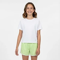 BCG Girls' Run Race Boxy Mesh Short Sleeve T-shirt