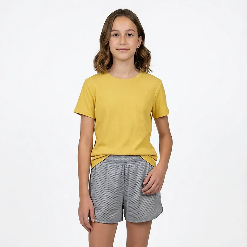 BCG Girls' Twist Back Crop Top