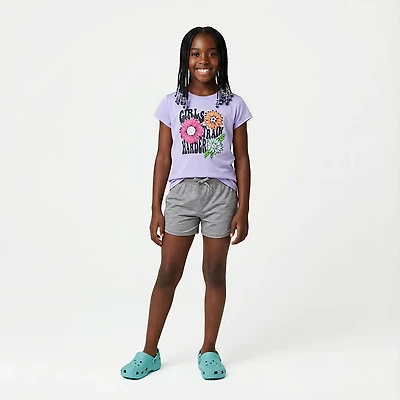 BCG Girls' Training Turbo Train Harder T-shirt