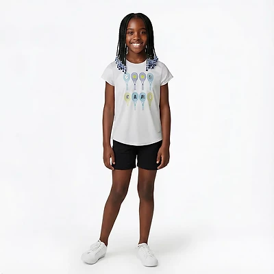 BCG Girls' Training Turbo Good Tennis Graphic Short Sleeve T-shirt