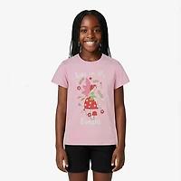 BCG Girls' Lifestyle Cotton Fairy Moment Short Sleeve T-shirt