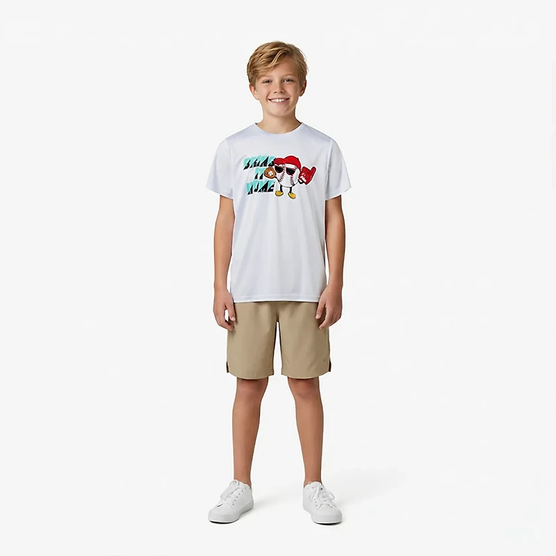 BCG Boys' Turbo Short Sleeve Bring It Home Graphic T-shirt