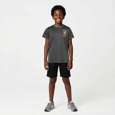 BCG Boys' Turbo Short Sleeve Hang Time Graphic T-shirt