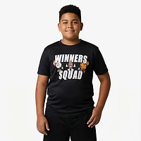 BCG Boys' Turbo Short Sleeve Winners Squad Graphic T-shirt