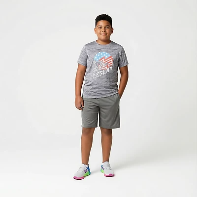 BCG Boys' Turbo USA Legend Short Sleeve T-shirt