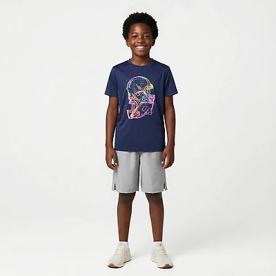 BCG Boys' Turbo Football Helmet Short Sleeve T-shirt