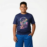 BCG Boys' Turbo Football Helmet Short Sleeve T-shirt