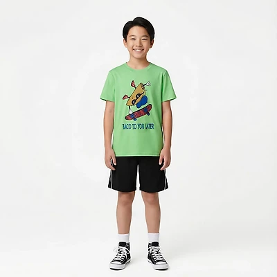 BCG Boys' Taco You Later Graphic T-shirt
