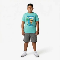 BCG Boys' Hawaiian Pizza Graphic T-shirt