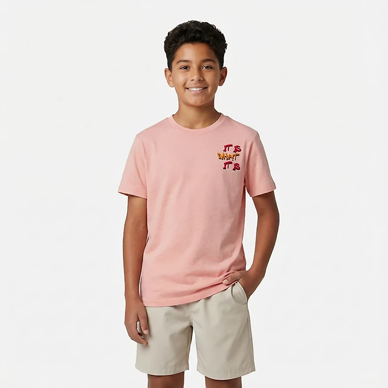 BCG Boys' Cotton Short Sleeve #7 Graphic T-shirt