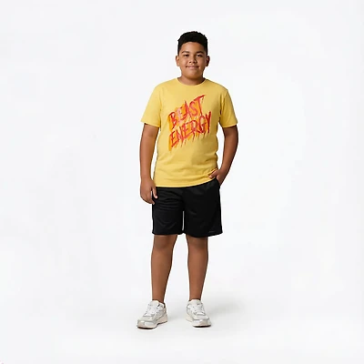 BCG Boys' Beast Energy Short Sleeve T-shirt