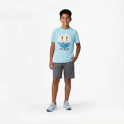 BCG Boys' Cotton Just Chillin Graphic T-shirt