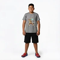 BCG Boys' Ninja Rex Graphic T-shirt