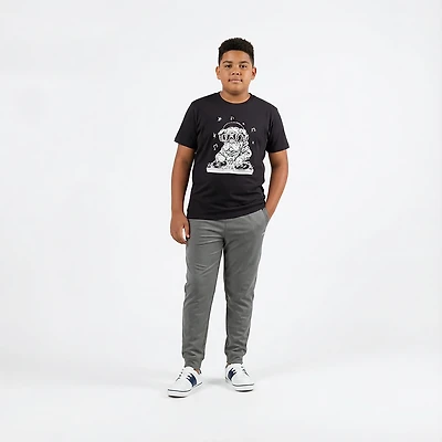 BCG Boys' Cotton Short Sleeve Dog The DJ T-shirt