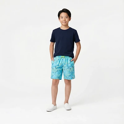 Laguna Boys' Shark Attack Volley Swimsuit