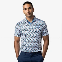 Old Row Men's #1 Pregamer Printed Polo