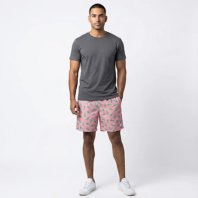 O'Rageous Men's Cactus Printed Volley Shorts