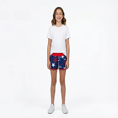 O'Rageous Girls' Americana Printed E Boardshorts