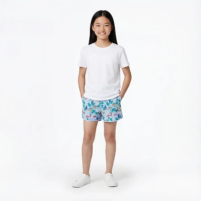 O'Rageous Girls' Toile Printed E Boardshorts