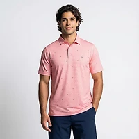 Callaway Men's Doggy Print Polo Shirt