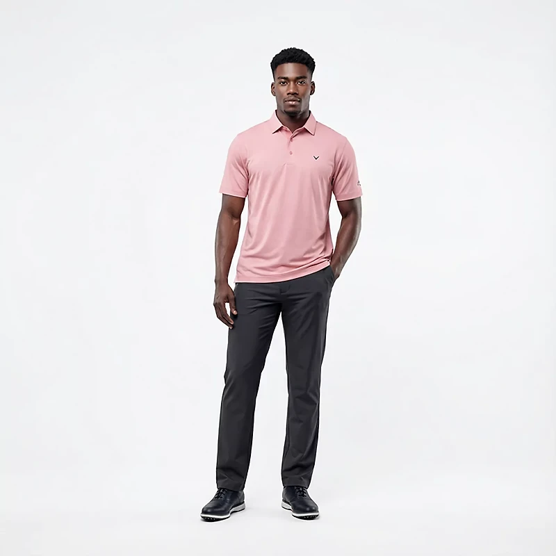 Callaway Men's Pro Spin Gingham Polo
