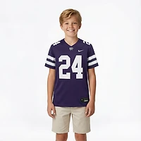Youth Nike 24 Kansas State Wildcats Untouchable Football Jersey