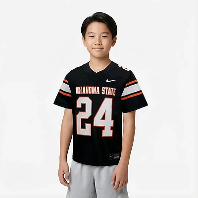 Youth Nike 24 Oklahoma State Cowboys Untouchable Football Jersey
