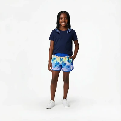 O'Rageous Girls' Daisy Printed E Boardshorts
