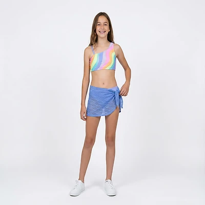 O'Rageous Girls' Groovy Glimmer Skirt Set