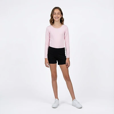 Rainbeau Moves Girls' Nylon Long Sleeve Leotard